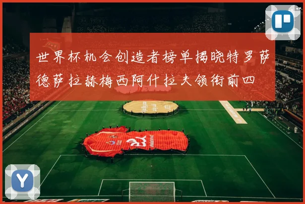 世界杯机会创造者榜单揭晓特罗萨德萨拉赫梅西阿什拉夫领衔前四
